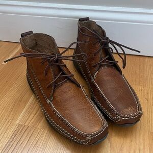 L.L. Bean Signature Camp Moc Chukka Hand Sewed Leather, Mens 8